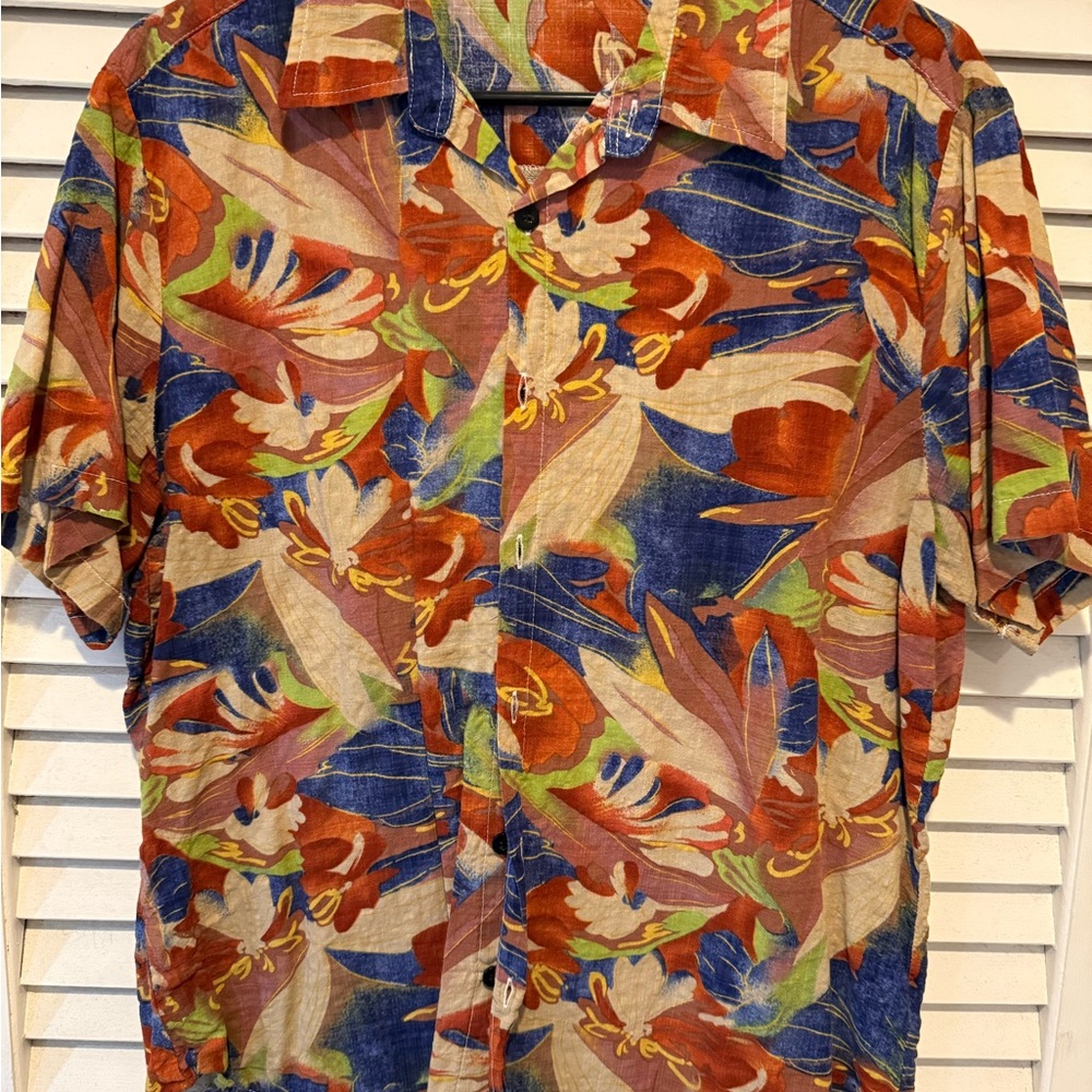 Tropical Vibes Men's Floral Shirt
